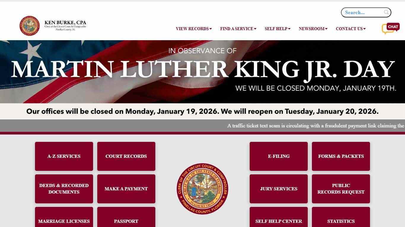 Pinellas County Clerk of the Circuit Court and Comptroller